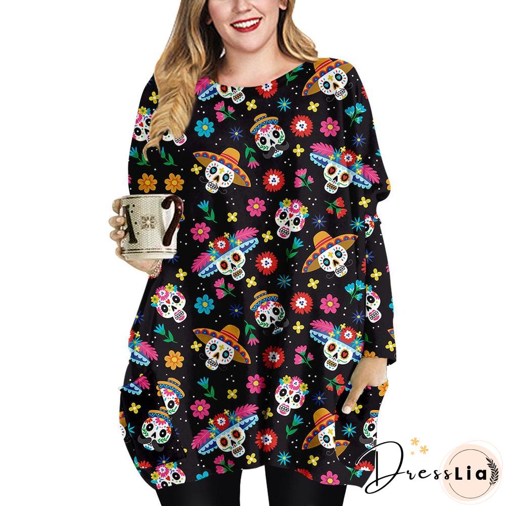 Halloween Series Printed Dress