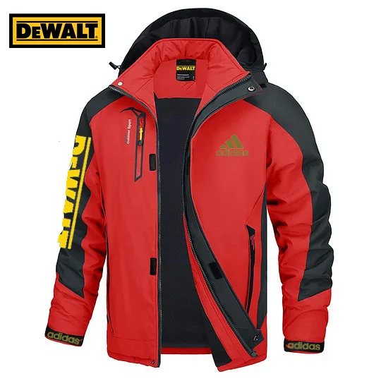 Adidas&reg; i DEWALT tworzą wytrzymałą i wygodną męską kurtkę na każdą sytuację.