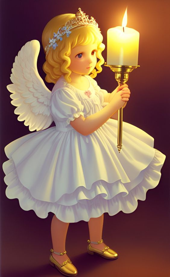  Angel  Girl 40*65CM (Canvas)AB Round Drill Diamond Painting gbfke