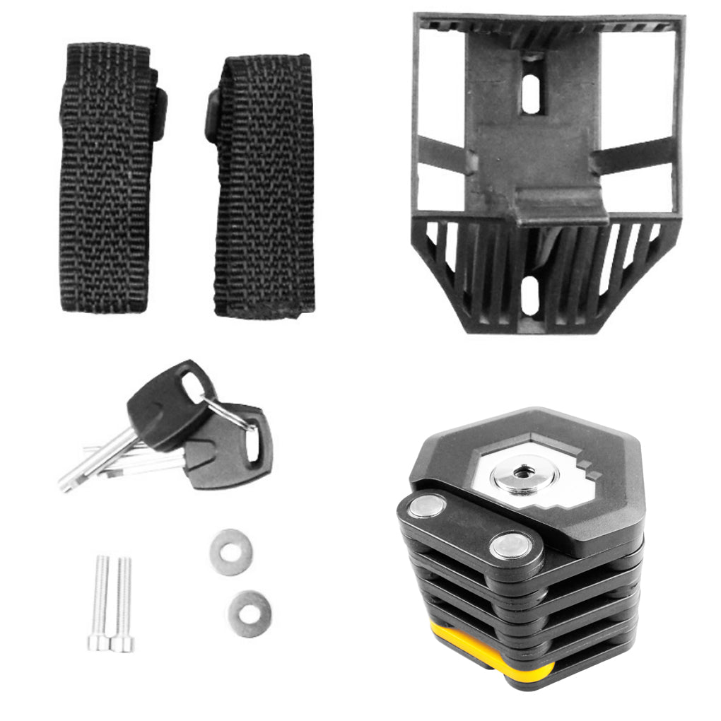 High Security Bicycle lock anti-theft lock mountain bike electric car chain lock car folding lock | 168DEAL