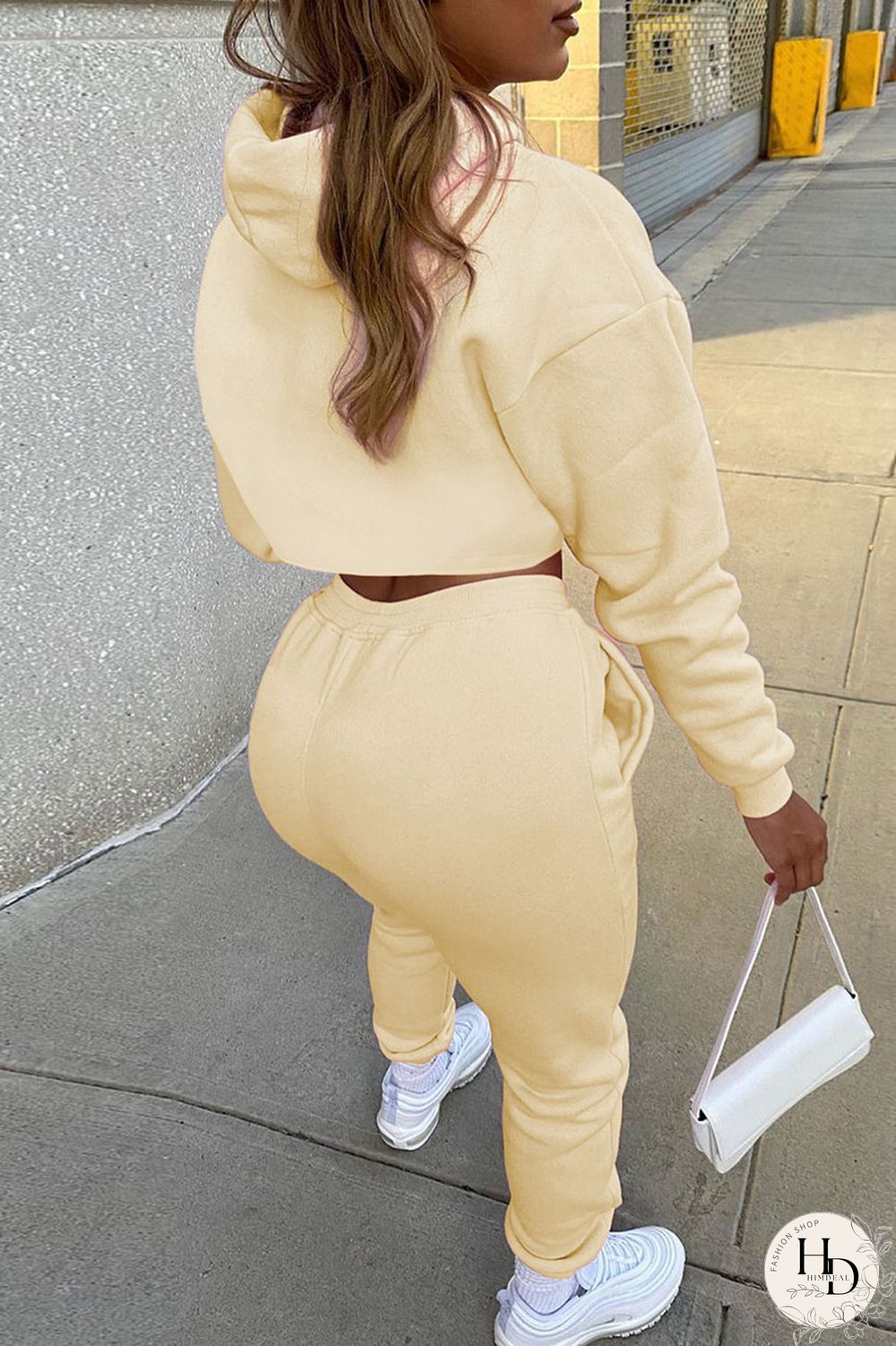 Dark Gray Casual Street Solid Patchwork Hooded Collar Long Sleeve Three Pieces