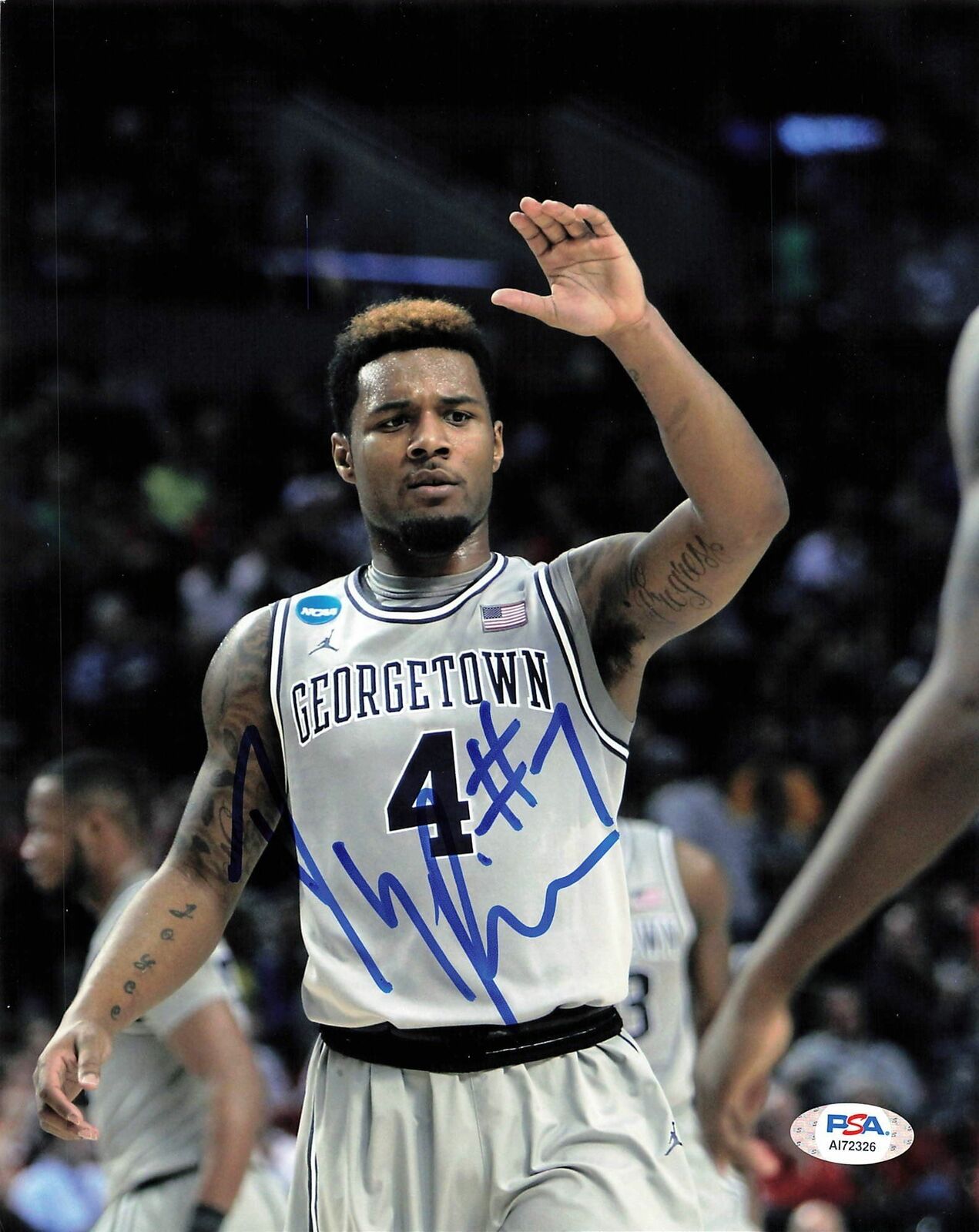 D'VAUNTES SMITH-RIVERA signed 8x10 Photo Poster painting PSA/DNA Georgetown Hoyas Autographed