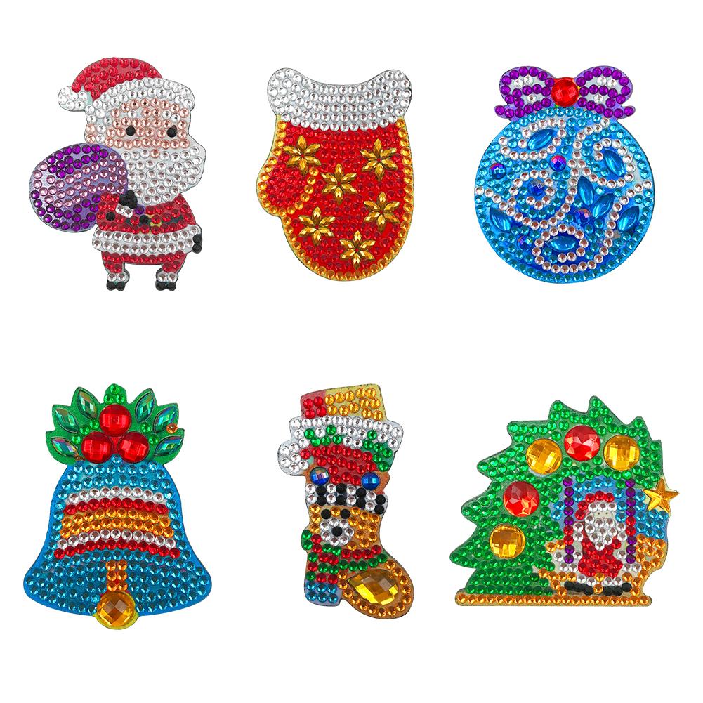 

Xmas Fridge Magnets-DIY Creative Diamond Sticker, 501 Original