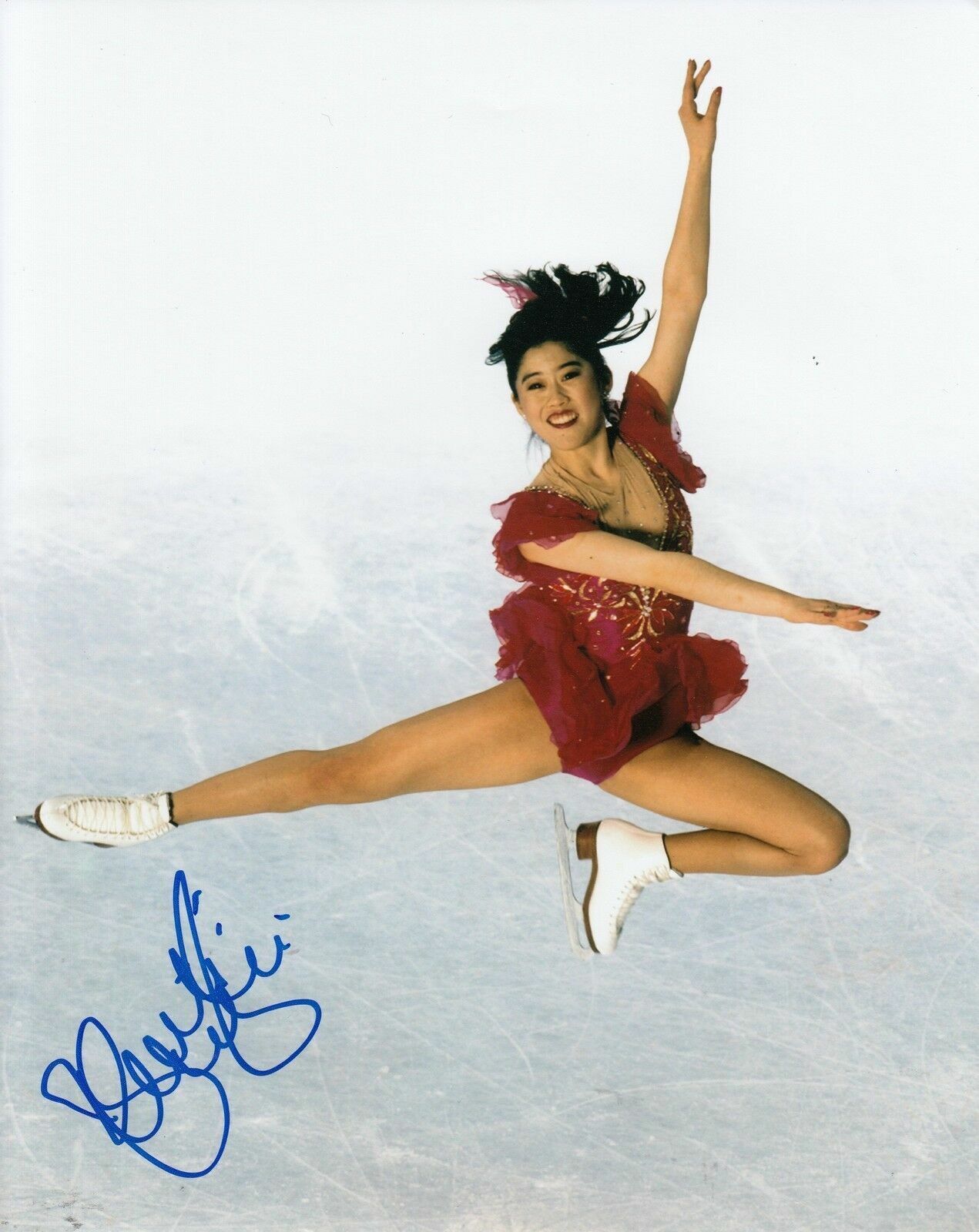 Kristi Yamaguchi Autographed Signed 8x10 Photo Poster painting REPRINT