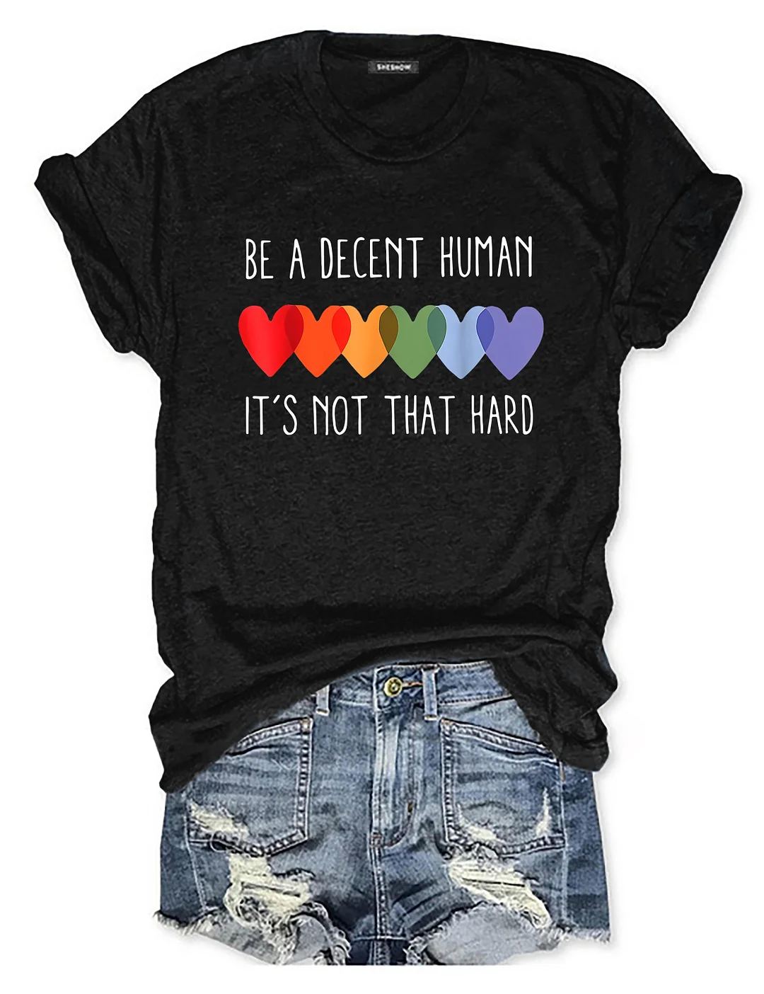 Be A Decent Human T-shirt