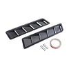 Air Flow Intake Scoop Bonnet Side Fender Vent Louver Scoop (Black)