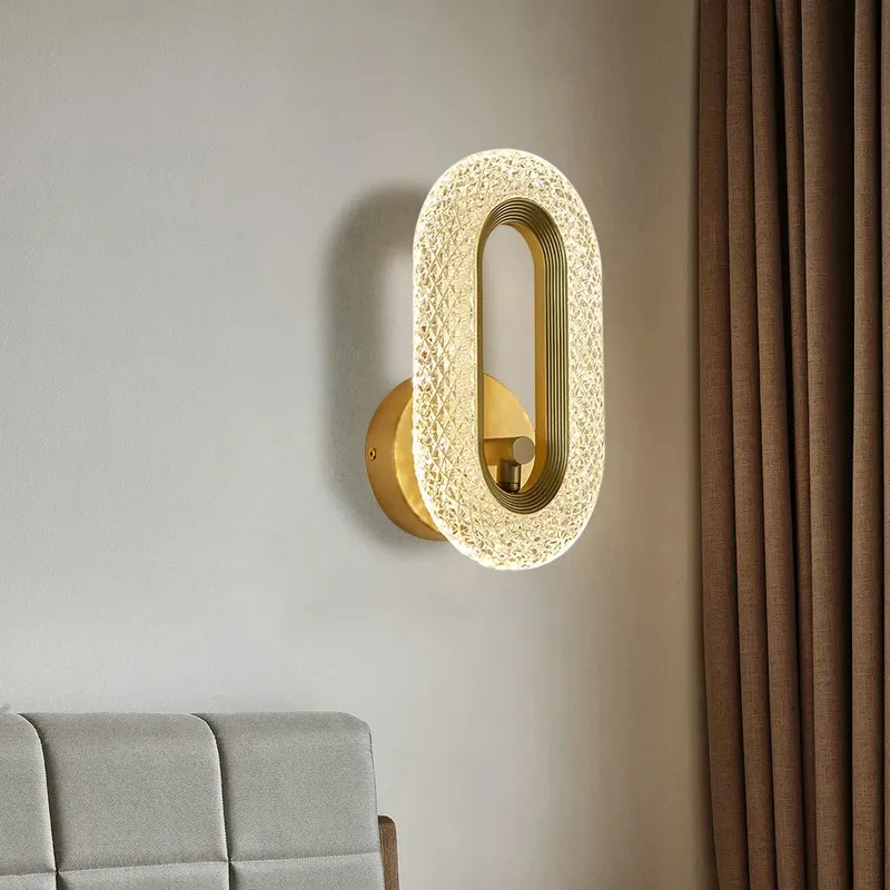 Art Deco LED Ring Wall Sconce  JOSENART Josenart
