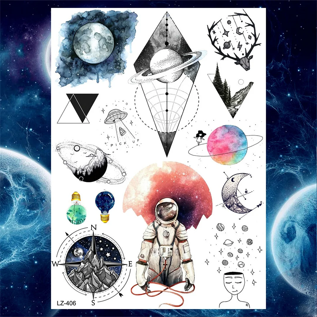 3D Realistic Fake Lion Temporary Tattoos For Men Women Adult Monster Tattoo Sticker Black Wolf Tiger Animals Large Tatoos Paste