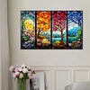 （AB/Square Drills)Four Seasons-Full Diamond Painting 65*40CM