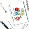 4pcs DIY Beverages Full Drill Special Shaped Diamond Painting Keychains Gifts