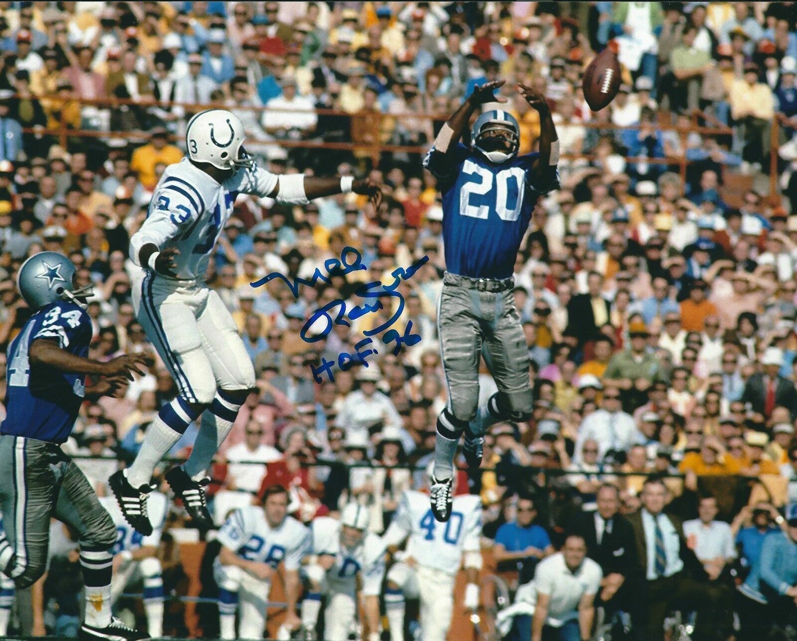 Mel Renfro Autographed Signed 8x10 Photo Poster painting ( HOF Cowboys ) REPRINT