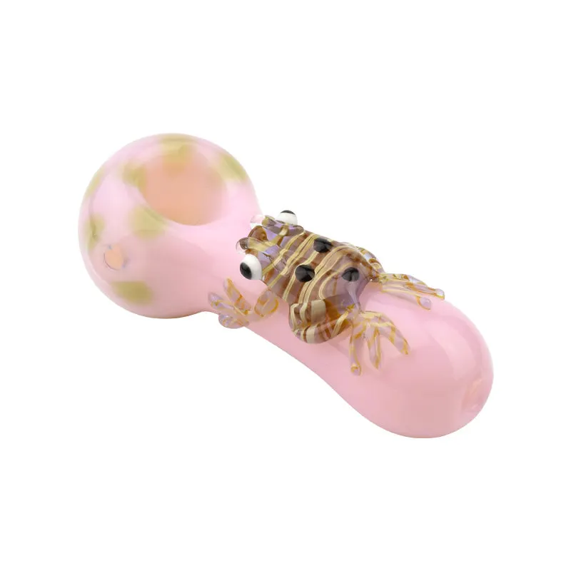Cute Frog Hand Pipe Tobacco Candy Color