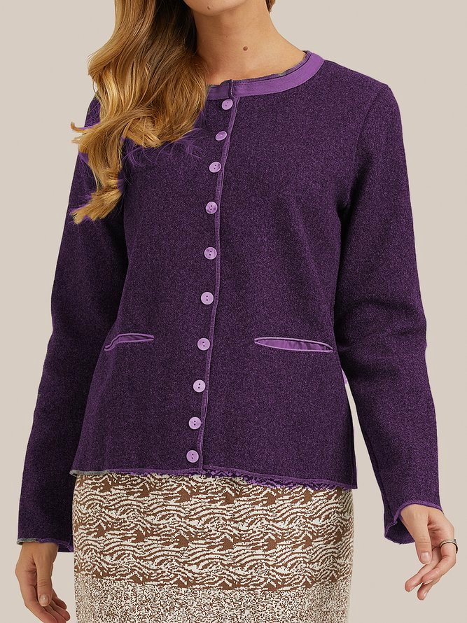 Casual Short Knit Coat Cardigans