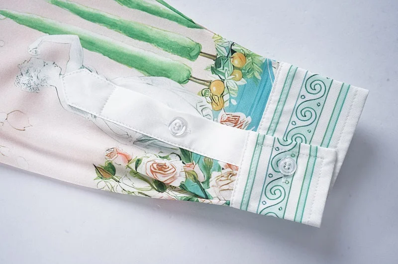 Casablanca 2023SS new silk shirt