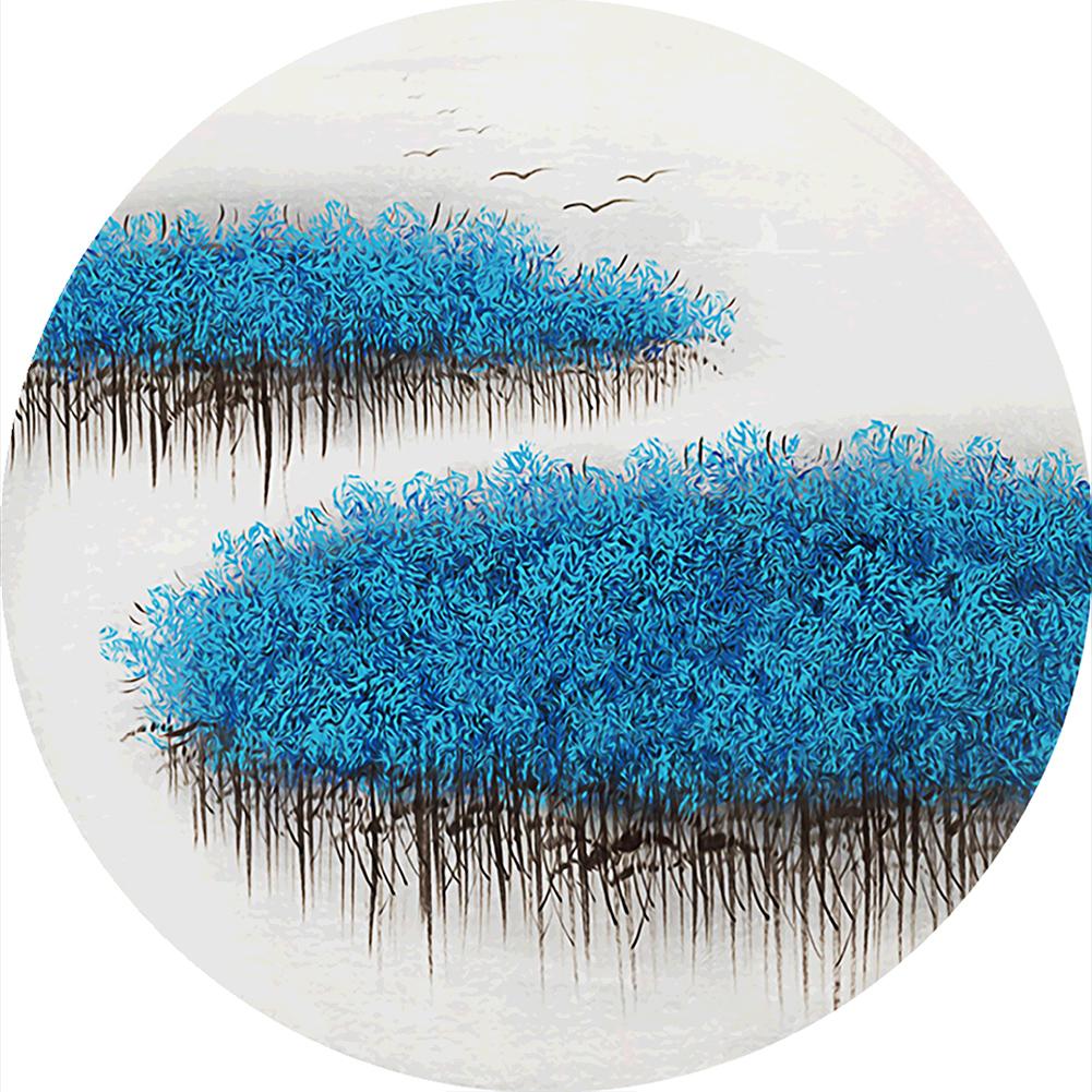 

Blue Coloring - Round Drill Diamond Painting - 40*40CM, 501 Original