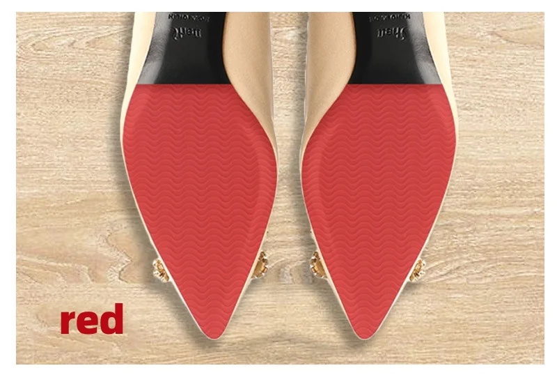 Red Sole Bottom Protective Rubber Pad Sole Sticker-MERUMOTE