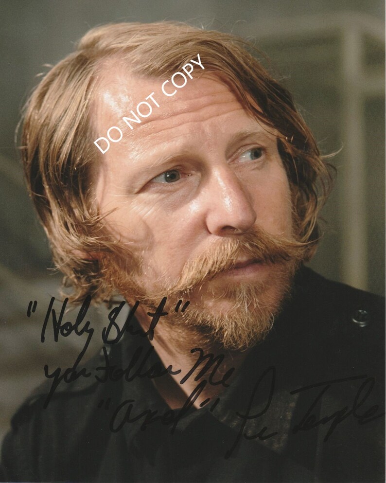 Lew Temple 8 x10 20x25 cm Autographed Hand Signed Photo Poster painting