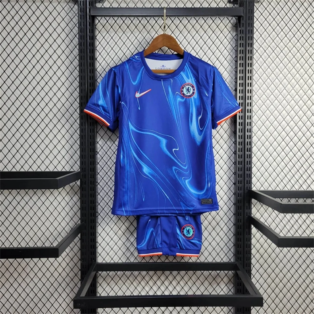 24/25 Chelsea Home Kids Kit Football Jersey Thai Quality