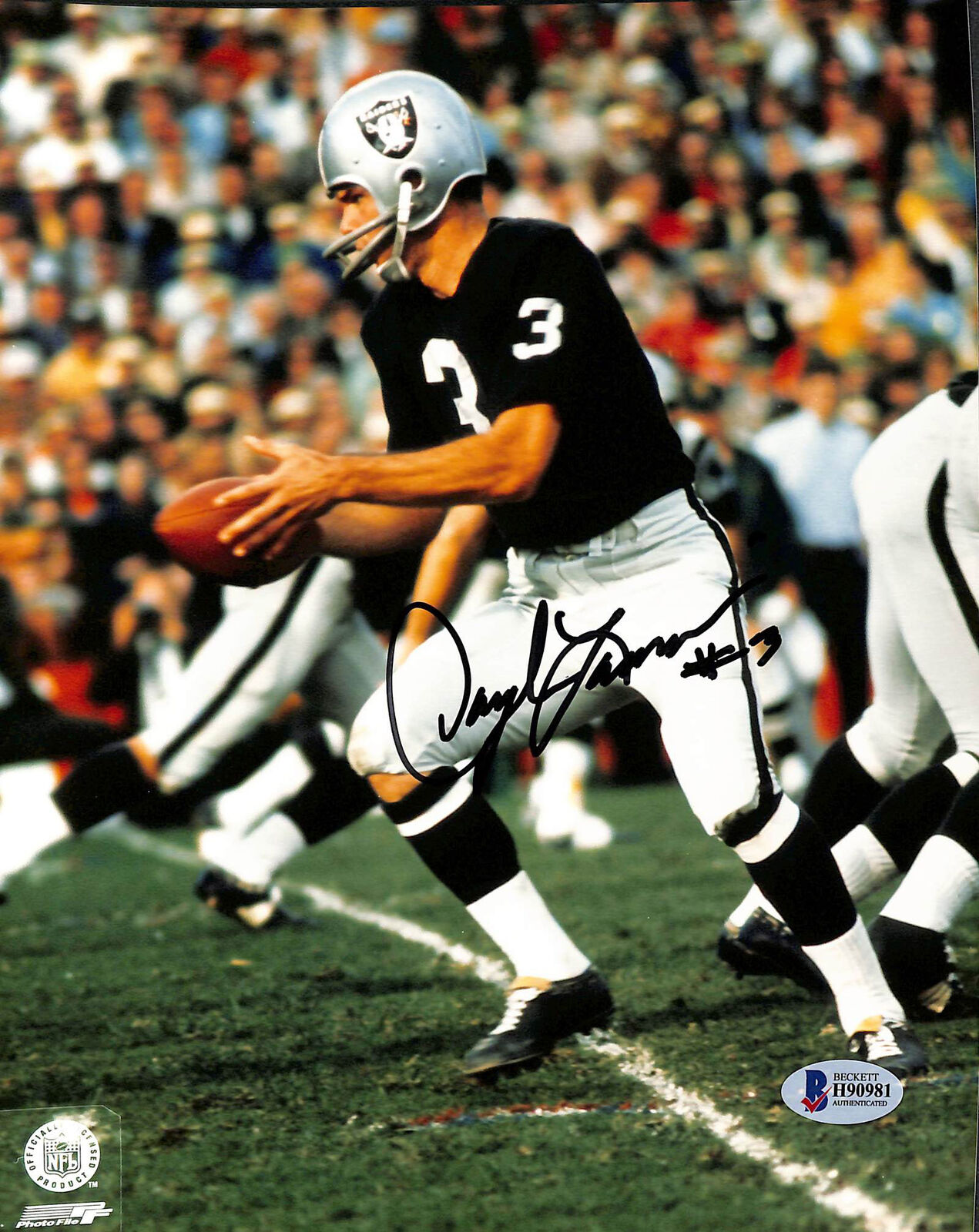 Raiders Darlye Lamonica Authentic Signed 8x10 Photo Poster painting Autographed BAS