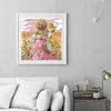 (Counted/Stamped) 14CT Sunflower Girl - Cross Stitch 30*34cm/11.81*13.39in(Brand)