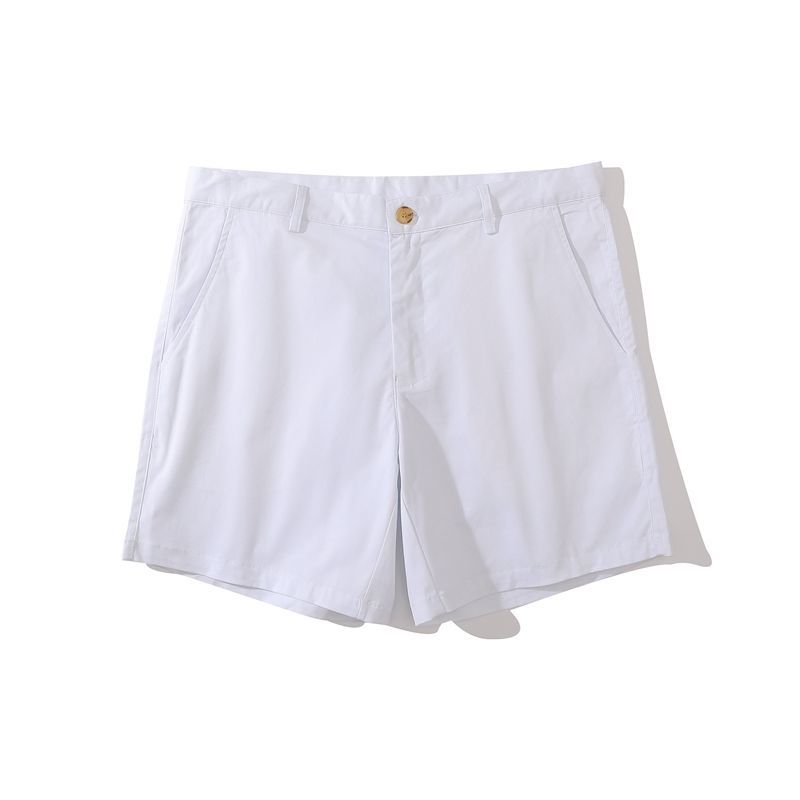 casual Short Men 2025 Summer Streetwear Solid Color Cotton Shorts Men Fashion Clothing Bottoms Shorts Comfort Cool