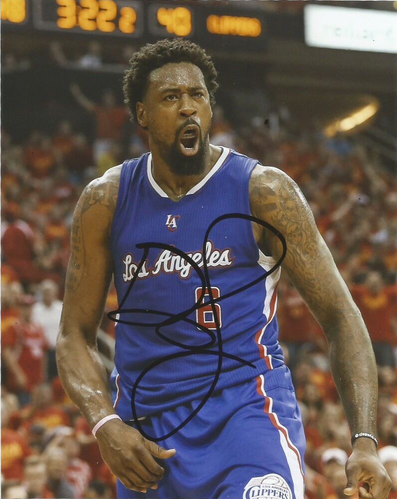 Los Angeles Clippers Deandre Jordan Autographed Signed 8x10 Photo Poster painting COA A