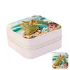 DIY Conch Special Shape Diamond Painting Jewelry Storage Box
