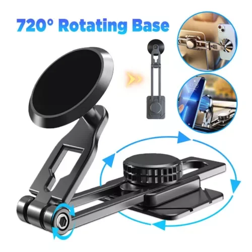 Dronehint Foldable 720 Magnetic Car Interior Parts Phone Holder Stand Mount Accessories  (For: Land Rover) Parts