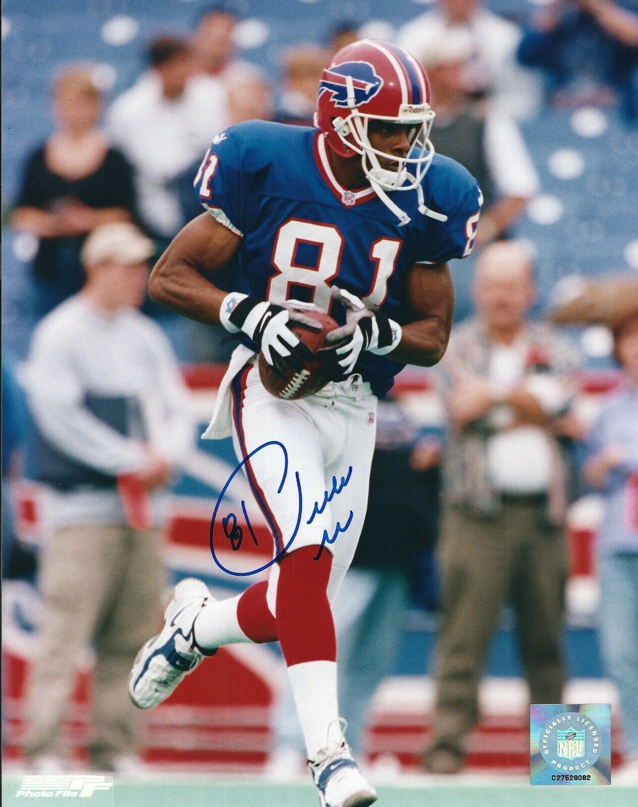 Signed 8x10 PEERLESS PRICE Buffalo Bills Autographed Photo Poster painting w/COA