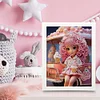 Cartoon Little Girl Diamond Art Painting Kits with Frame 