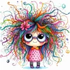 Fantasy Girl-11CT Stamped Cross Stitch 40*40cm/15.75*15.75in tapestrymarket