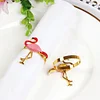 Pink Flamingo Catering Golden Napkin Ring