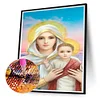 Diamond Painting-DIY Full Round Drill Jesus The Virgin