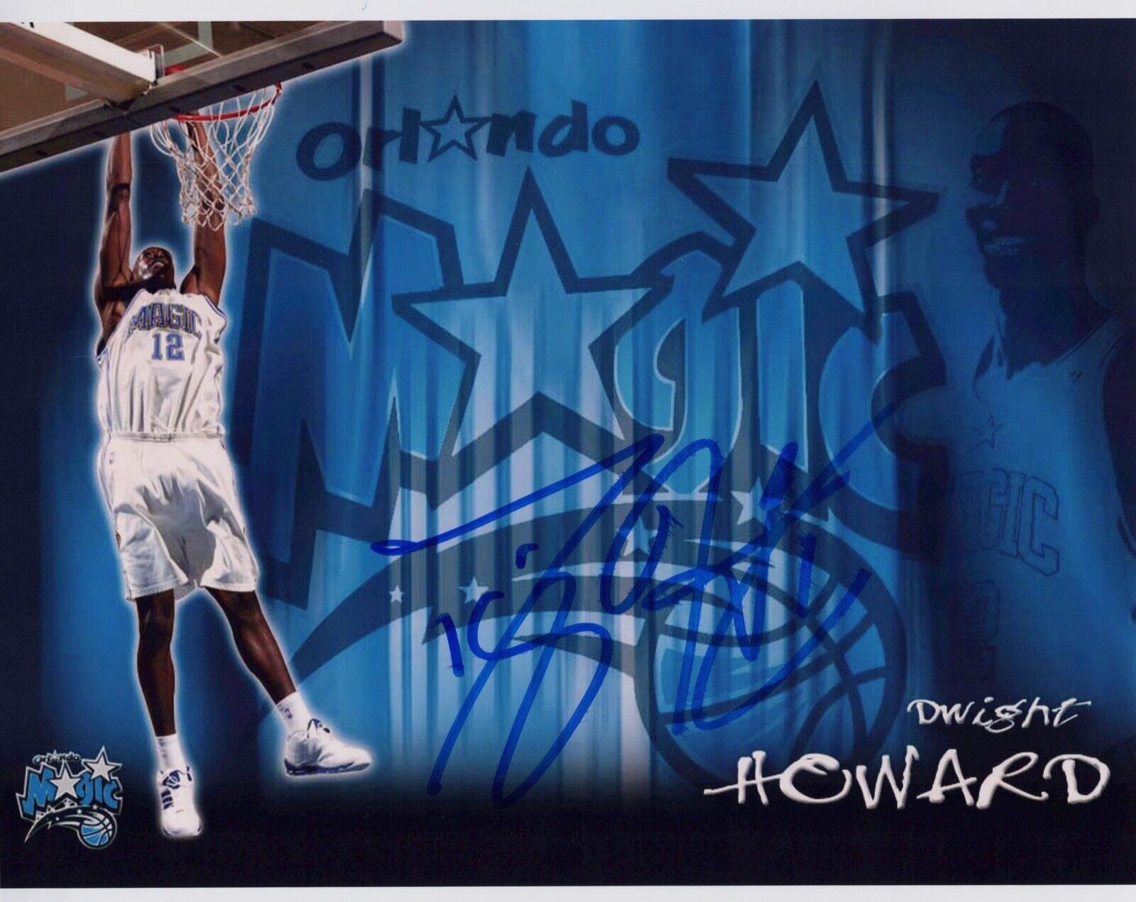 DWIGHT HOWARD signed Autographed ORLAND MAGIC