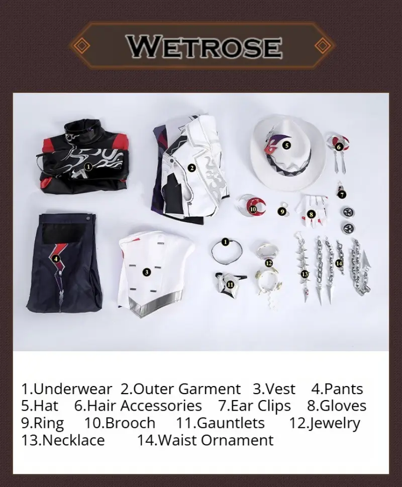 [Wetrose] Pre-Order Honkai: Star Rail Ashveil Game Outfit Full Set Cosplay Costume 