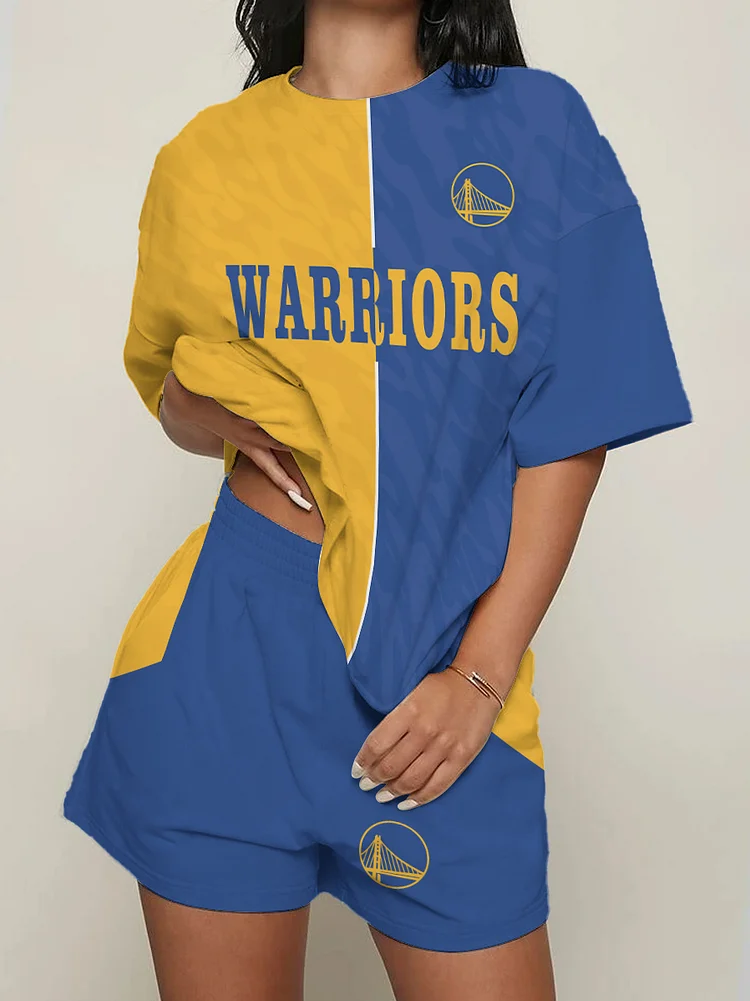 Golden State Warriors  Limited Edition Top And Shorts Two-Piece Suits