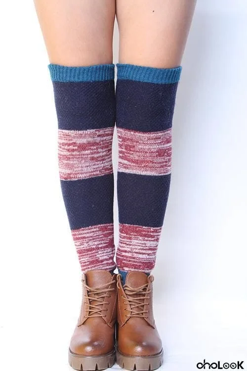 Crochet Cnee High Leg Warmer