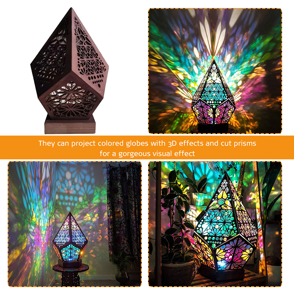 LED Bohemian Floor Lamp Diamond Starry Sky Projection Light Home Decoration от Cesdeals WW