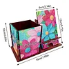Multifunctional Handmade Wood Diamond Painting Phone/pen Holder& Storage Box Table Ornament Kits