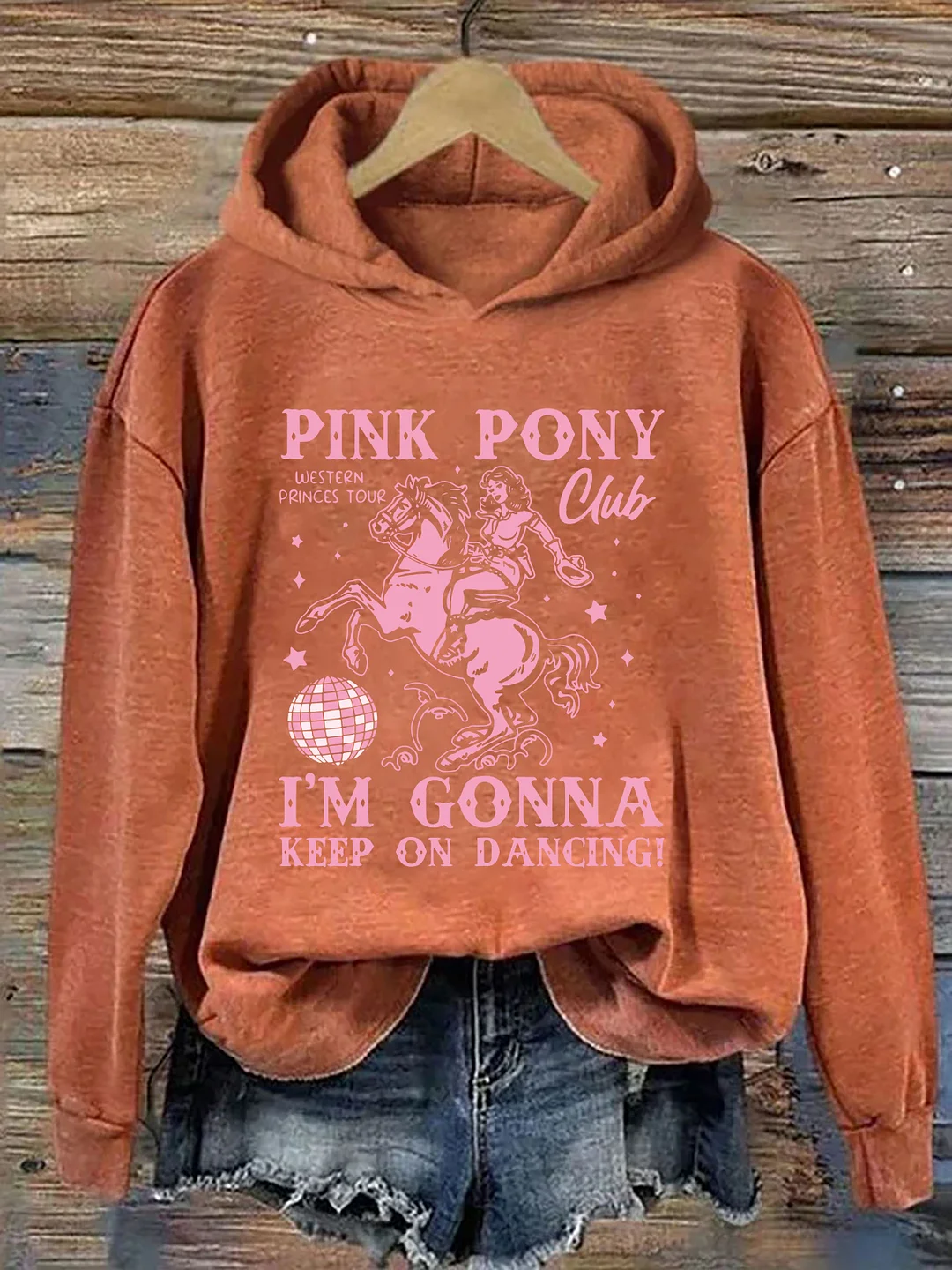 Pink Pony Club Hoodie