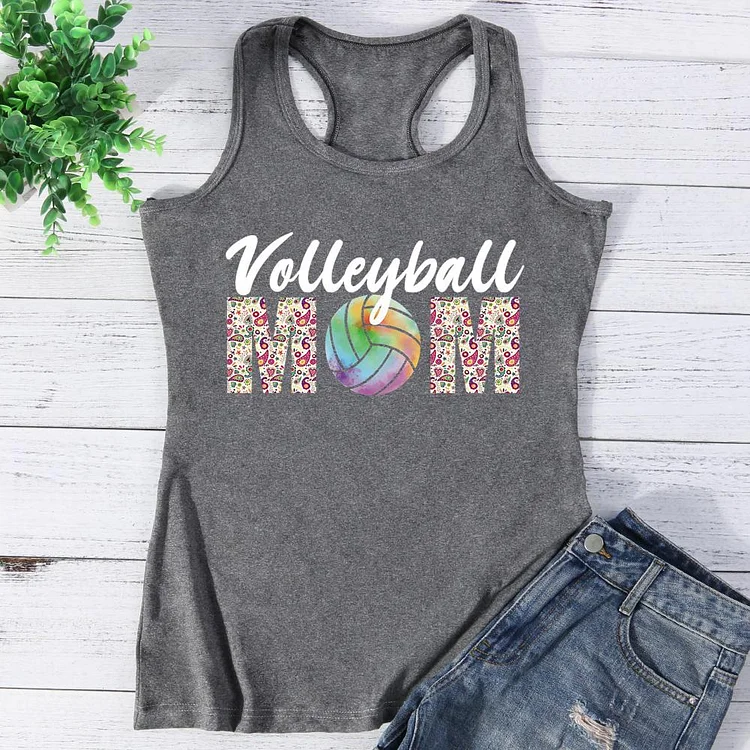 Volleybal Gift For Volleyball Mom Vest Top-Annaletters