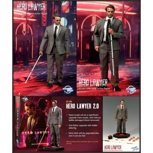 Preorder! Soosootoys SST034 1/6 scale Hero Lawyer 2.0 Figure