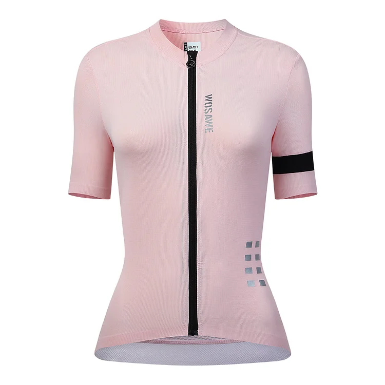 Women's Cycling Short-sleeved Jerseys Skin-friendly Bicycle Shirt