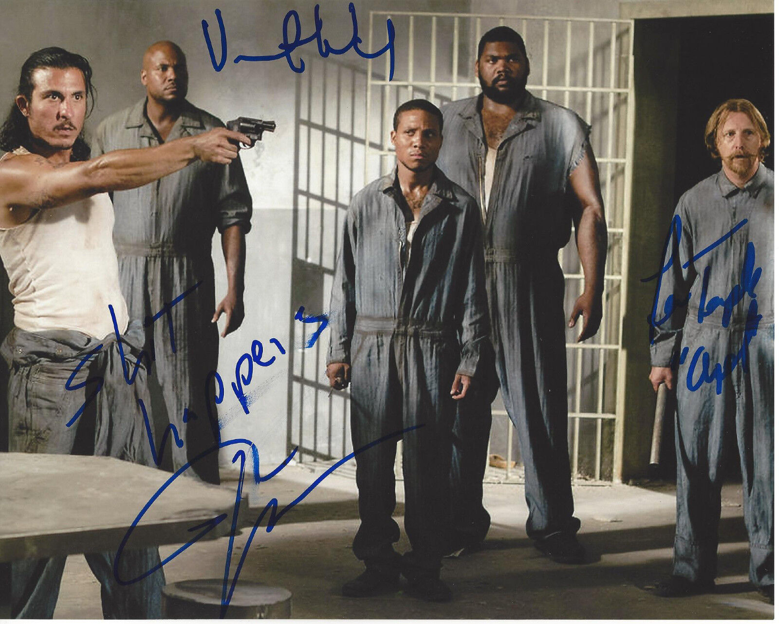 NICK GOMEZ - LEW TEMPLE - VINCENT WARD SIGNED THE WALKING DEAD 8X10 Photo Poster painting w/COA