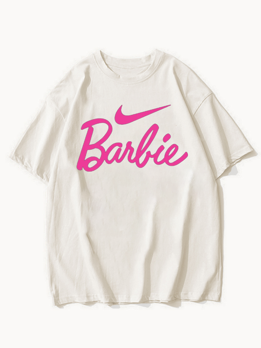 Oversized Barbie Let's Go Party T-shirt ctolen