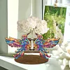 Vase Colibri En Bois-Ornement De Bricolage