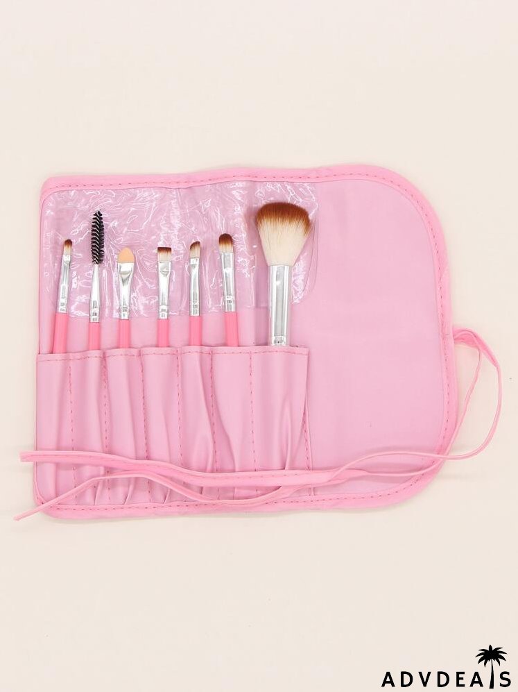 7pcs Makeup Brush With Storage Bag