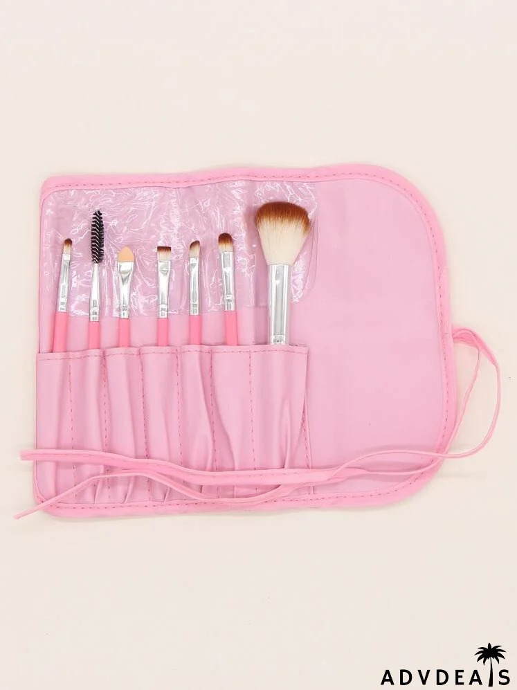 7pcs Makeup Brush With Storage Bag