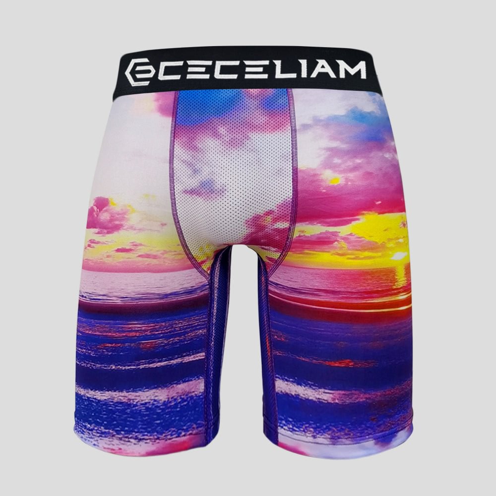 Twilight On The Sea - 7" inseam Boxer Briefs