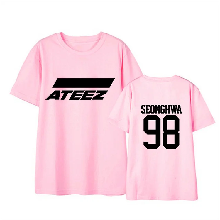アイドル ATEEZ official Seonghwa T-shirt Amazon.com: ATEEZ Official Merch Exclusive Seonghwa T-Shirt